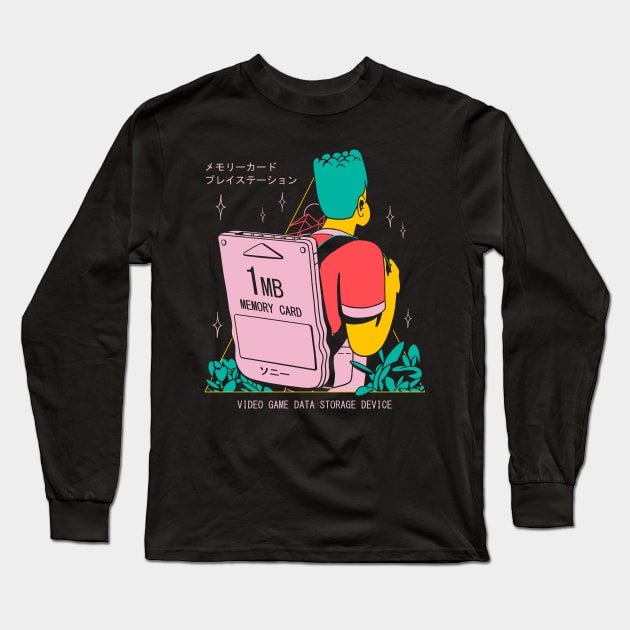 Memories Carrier Long Sleeve T-Shirt by fitasartwork